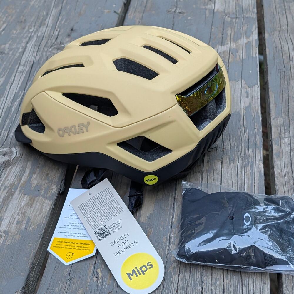 NWT Oakley DRT3 Trail MIPS Mountain Bike Helmet Humus Tan Adult Large 58-61cm